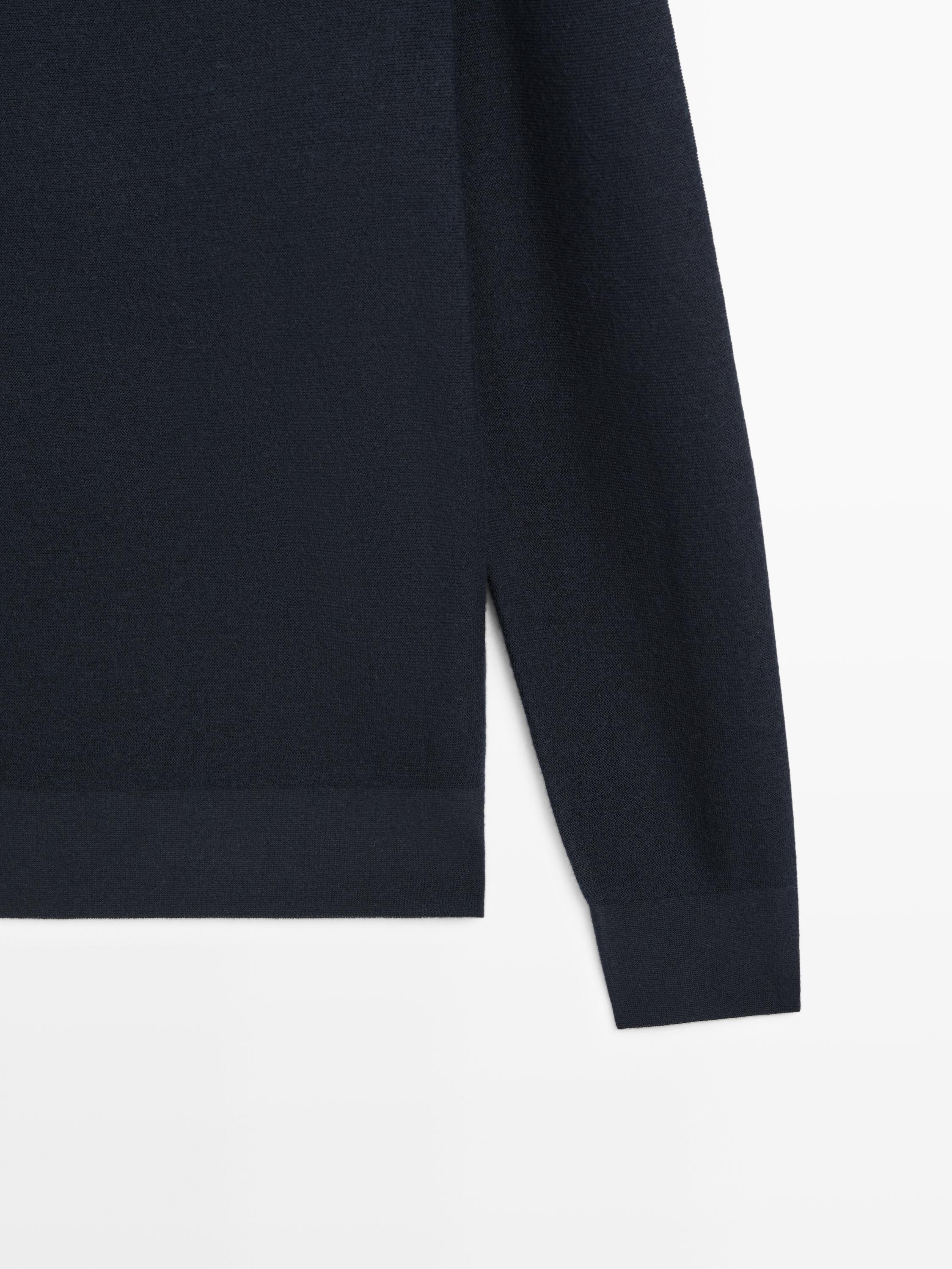 Pull à manches raglan en maille 100 % laine